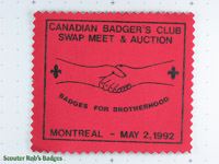 1992 Canadian Badgers Club Swap Meet & Auction